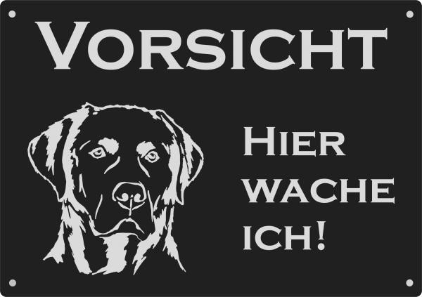 Labrador | Aluminium Warnschild